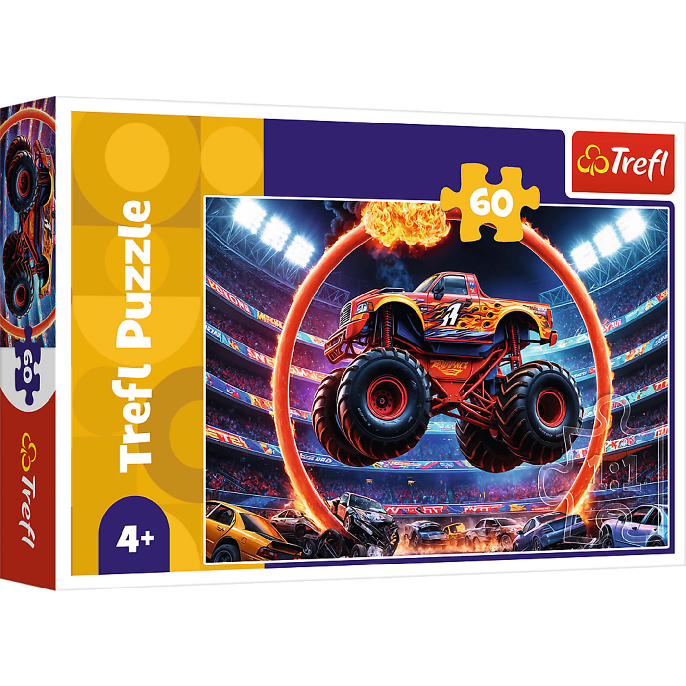 Trefl Kids Monster Truck 60 Piece Puzzle