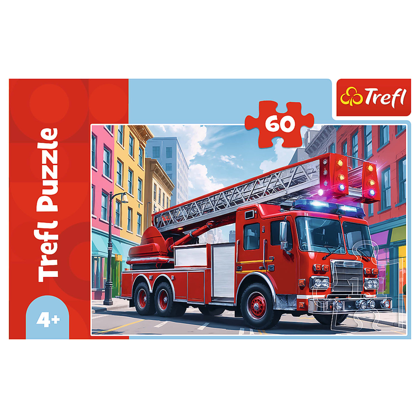 Trefl Kids Fire Truck 60 Piece Puzzle