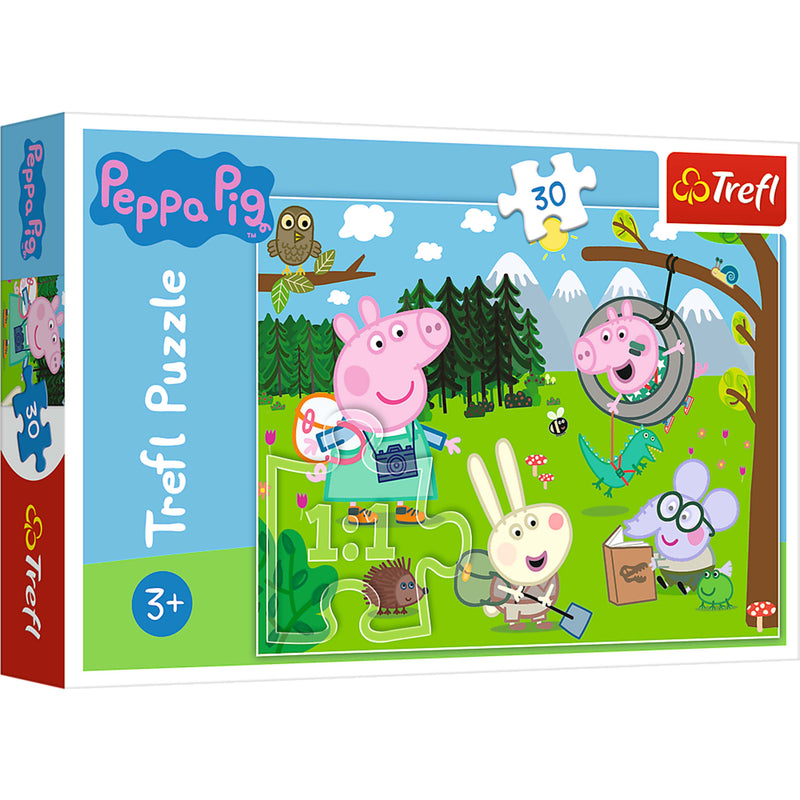 Trefl 30 Piece Puzzle - Peppa Pig's Forest Expedition Jigsaw Puzzle