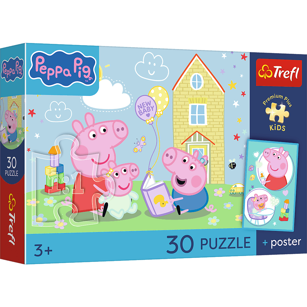 Trefl Premium Plus Kids Peppa Pig Peppa Has a Plan 30