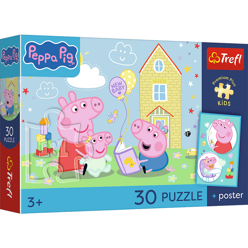 Trefl Premium Plus Kids Peppa Pig Peppa Has a Plan 30