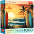 Trefl Red Surfing Sunset 1000 Piece Puzzle