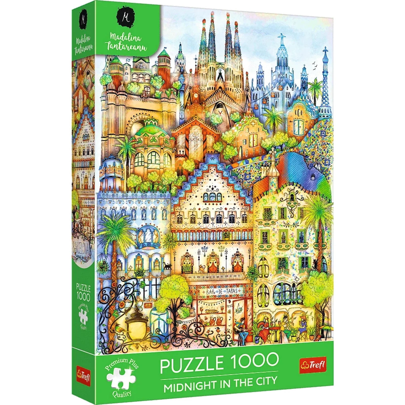 Trefl Premium Plus Midnight in Barcelona 1000 Piece Puzzle