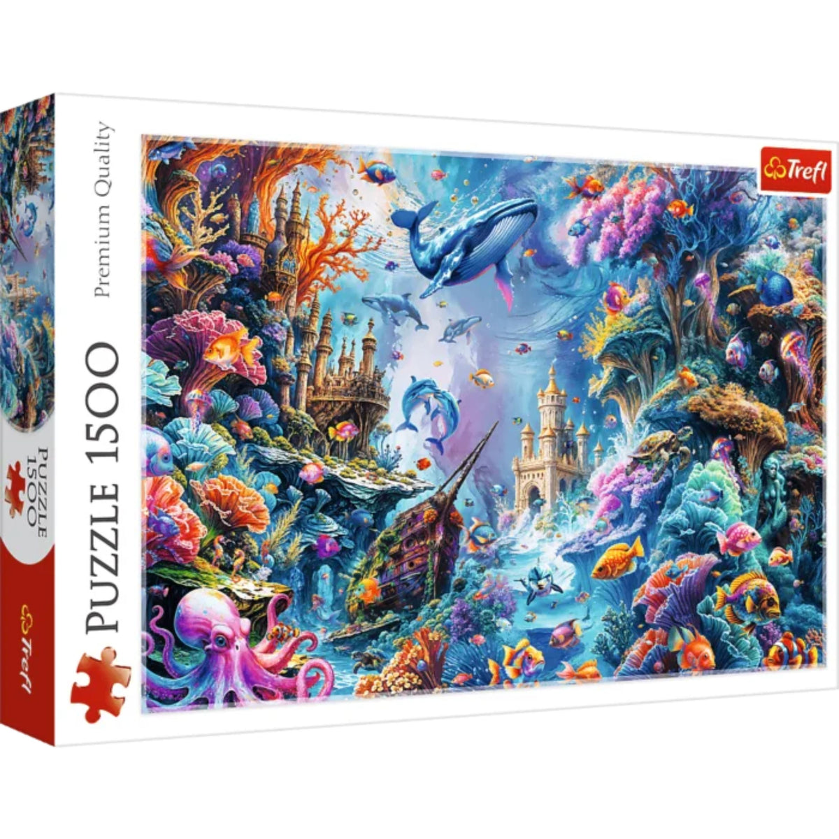 Trefl Red Underwater World 1500 Piece Puzzle
