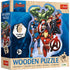Trefl Wood Craft 50 Piece Wooden Puzzle - Marvel Avenger's Adventures