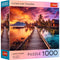 Trefl Red Sunset over Paradise 1000 Piece Puzzle