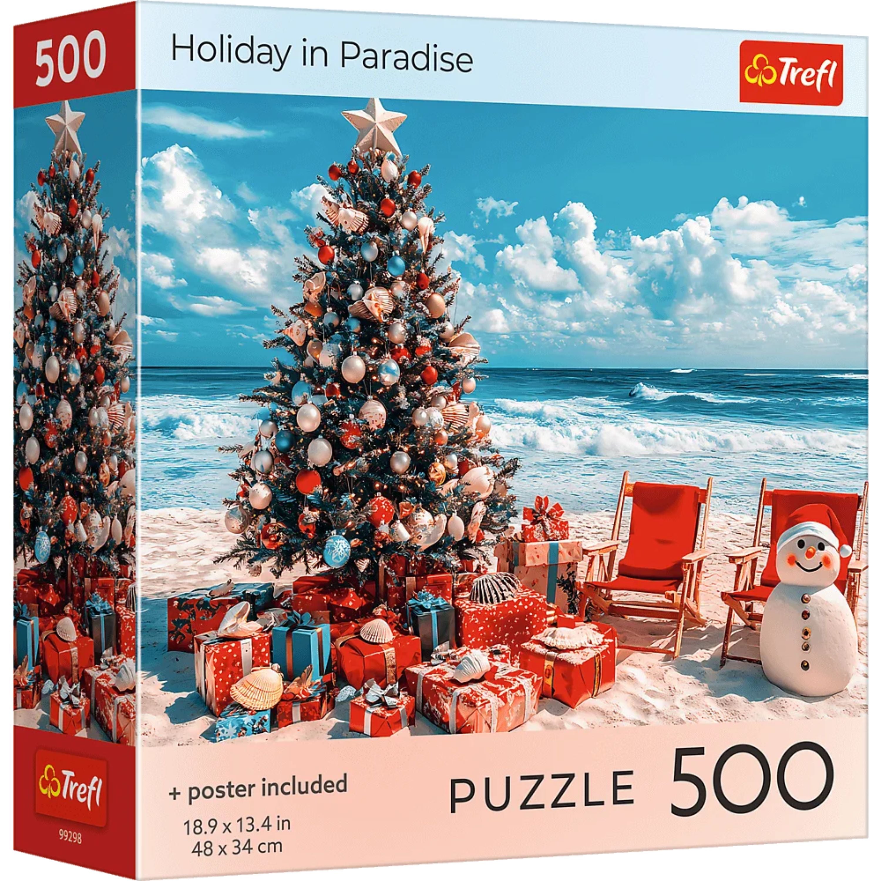 Trefl Red Holiday in Paradise 500 Piece Puzzle