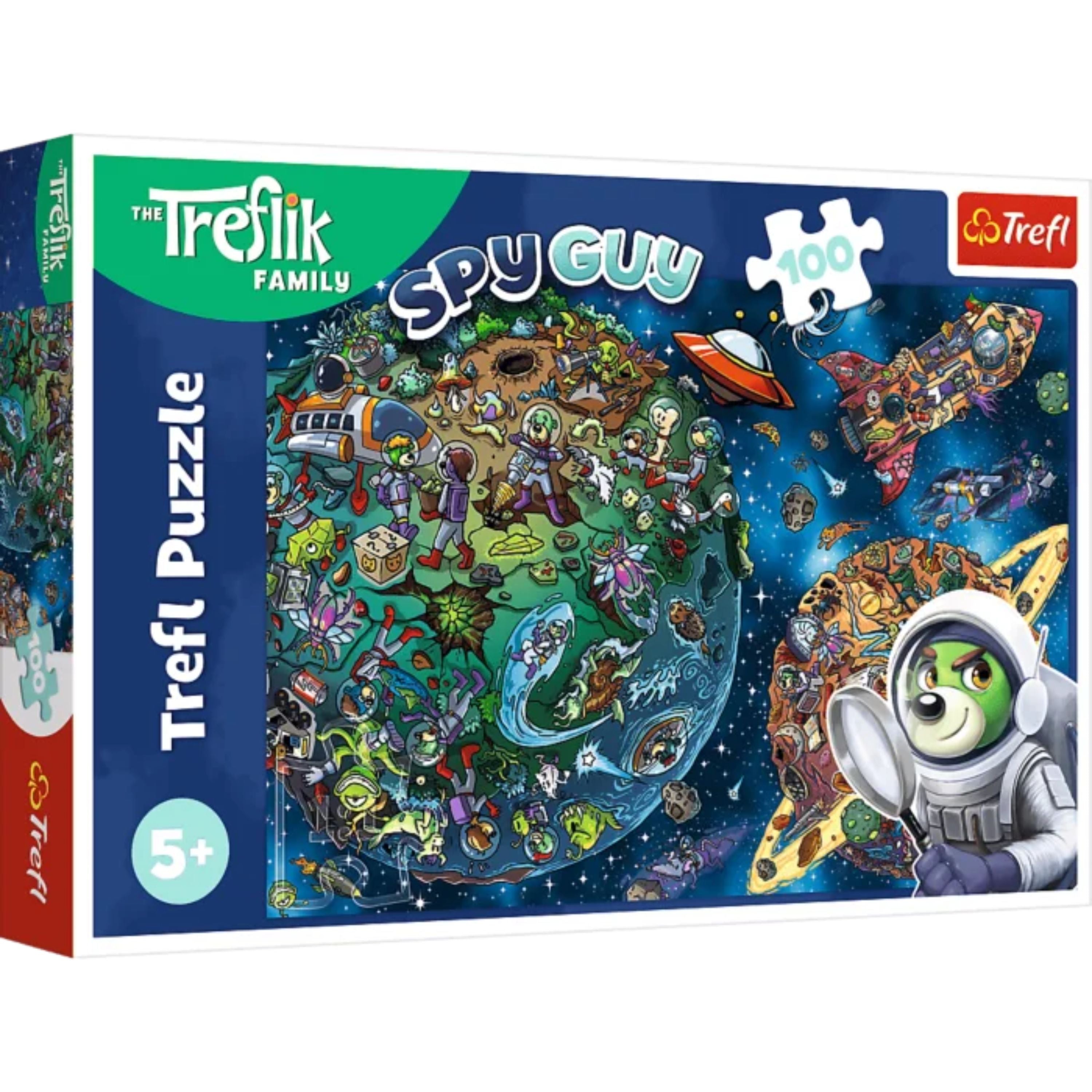 Trefl Kids Treflik Family - Trefliks in Space 100 Piece Puzzle