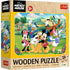 Trefl Wood Craft 24 Piece Wooden Puzzle - Disney's Mickey and Friends