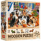 Trefl Wood Doggy Friendship 1000 Piece Wooden Puzzle