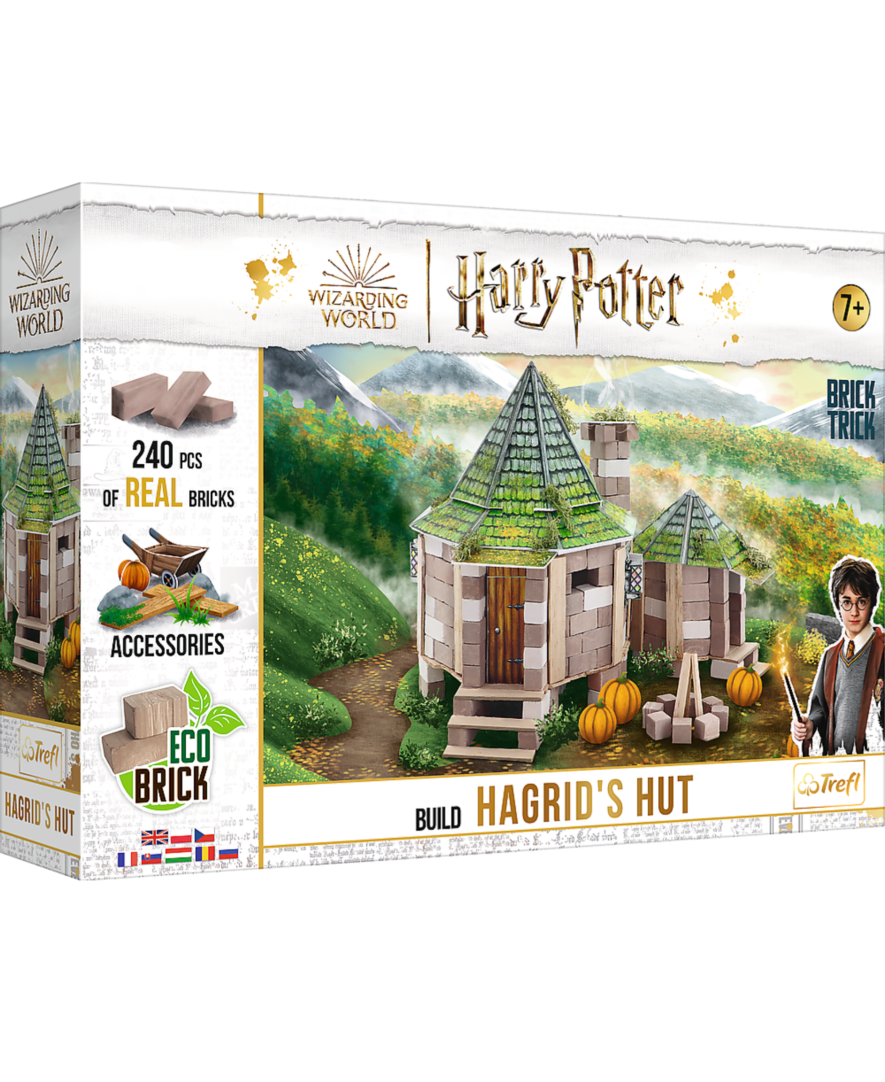 Trefl Brick Trick - Harry Potter - Hagrids Hut