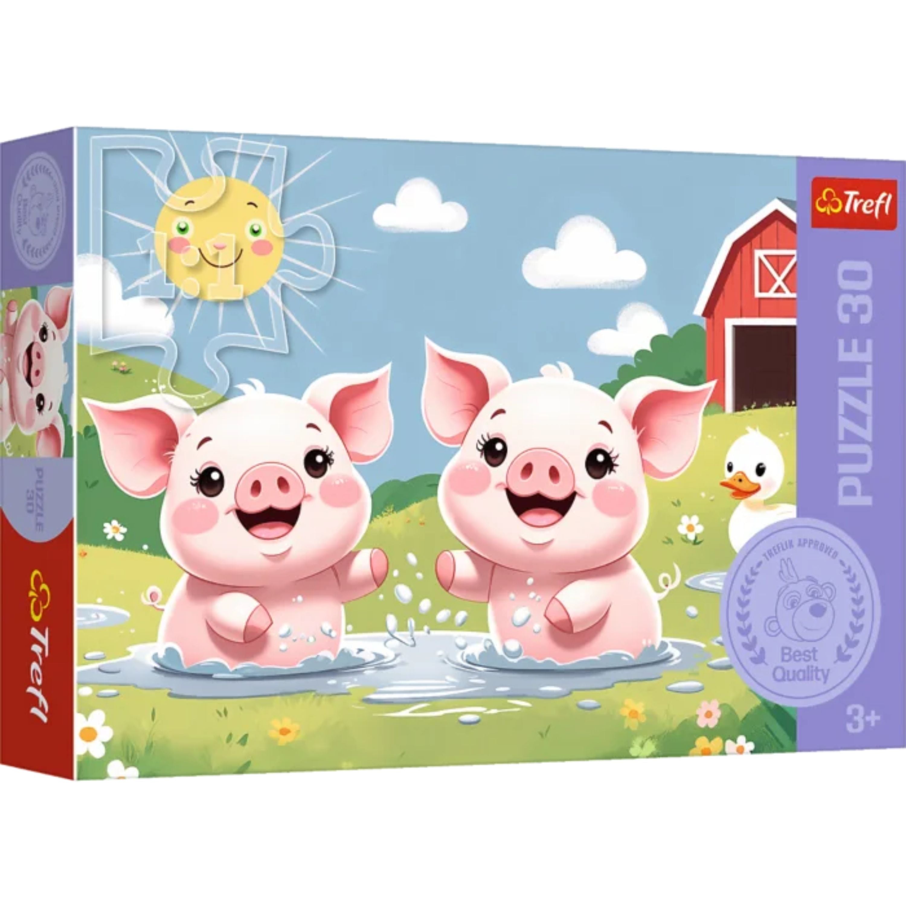 Trefl Kids Treflik Laurel - Happy Village Life 30 Piece Puzzle