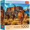 Trefl Red Longhorns 1000 Piece Puzzle