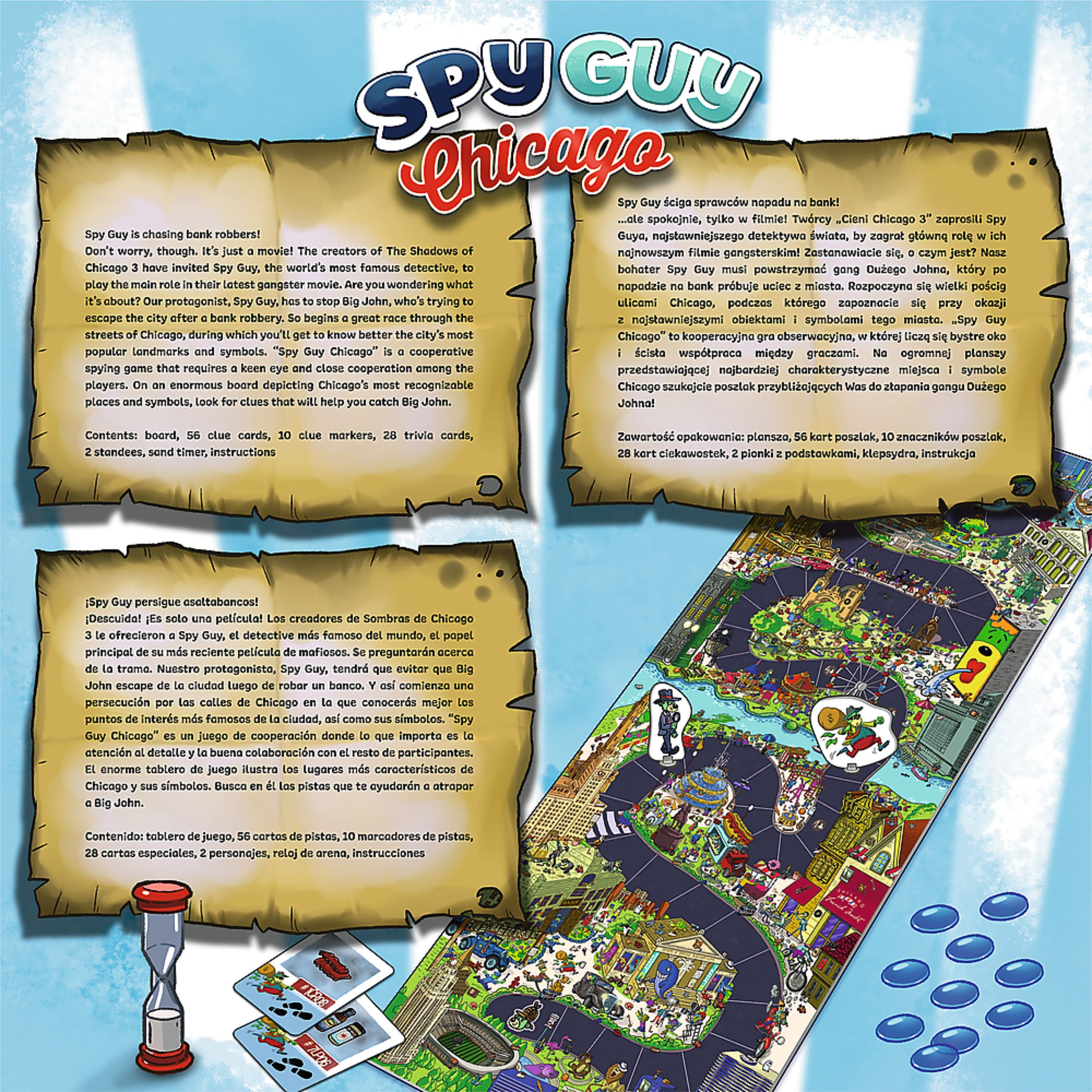 Trefl Games - Spy Guy Chicago
