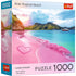 Trefl Red Pink Tropical Beach 1000 Piece Puzzle