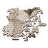 Trefl Wood Craft 1000 Piece Wooden Puzzle - Ancient World Map