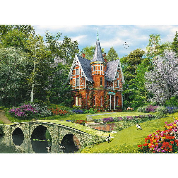 Trefl Wood Craft 1000 Piece Wooden Puzzle - Victorian House