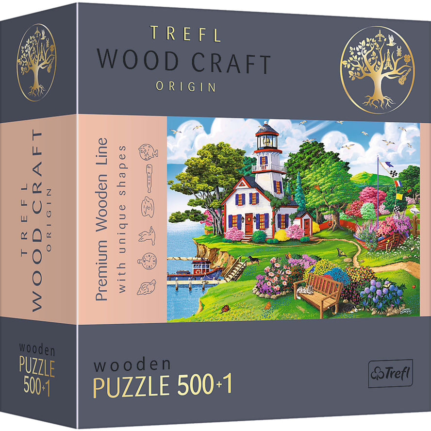 Trefl Wood Craft 501 Piece Wooden Puzzle - Summer Haven