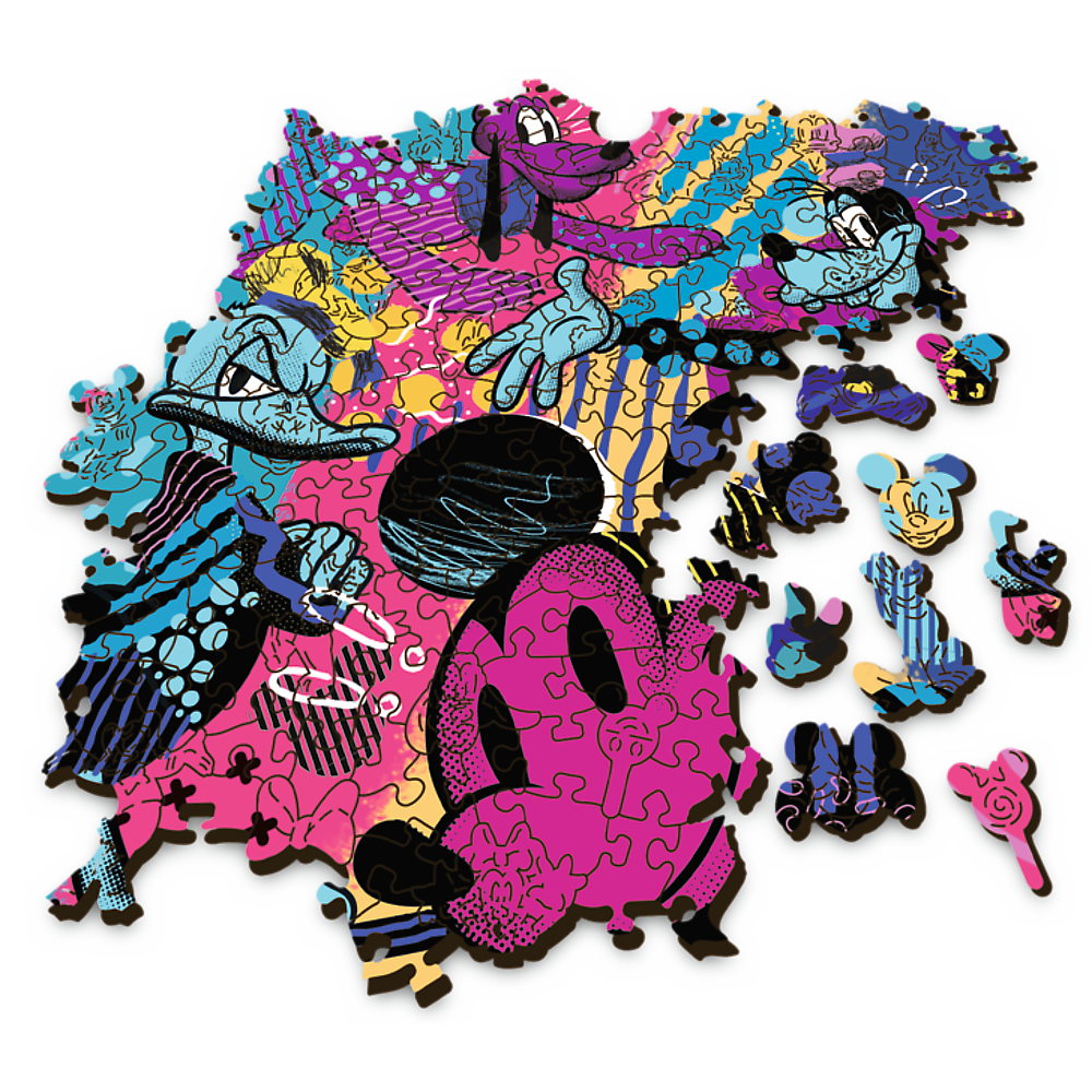 Mickey mouse wooden 2024 puzzle