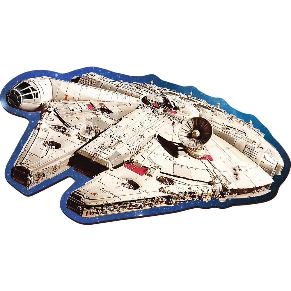 Trefl Wood Craft 160 Piece Wooden Puzzle - Star Wars - Millennium Falcon