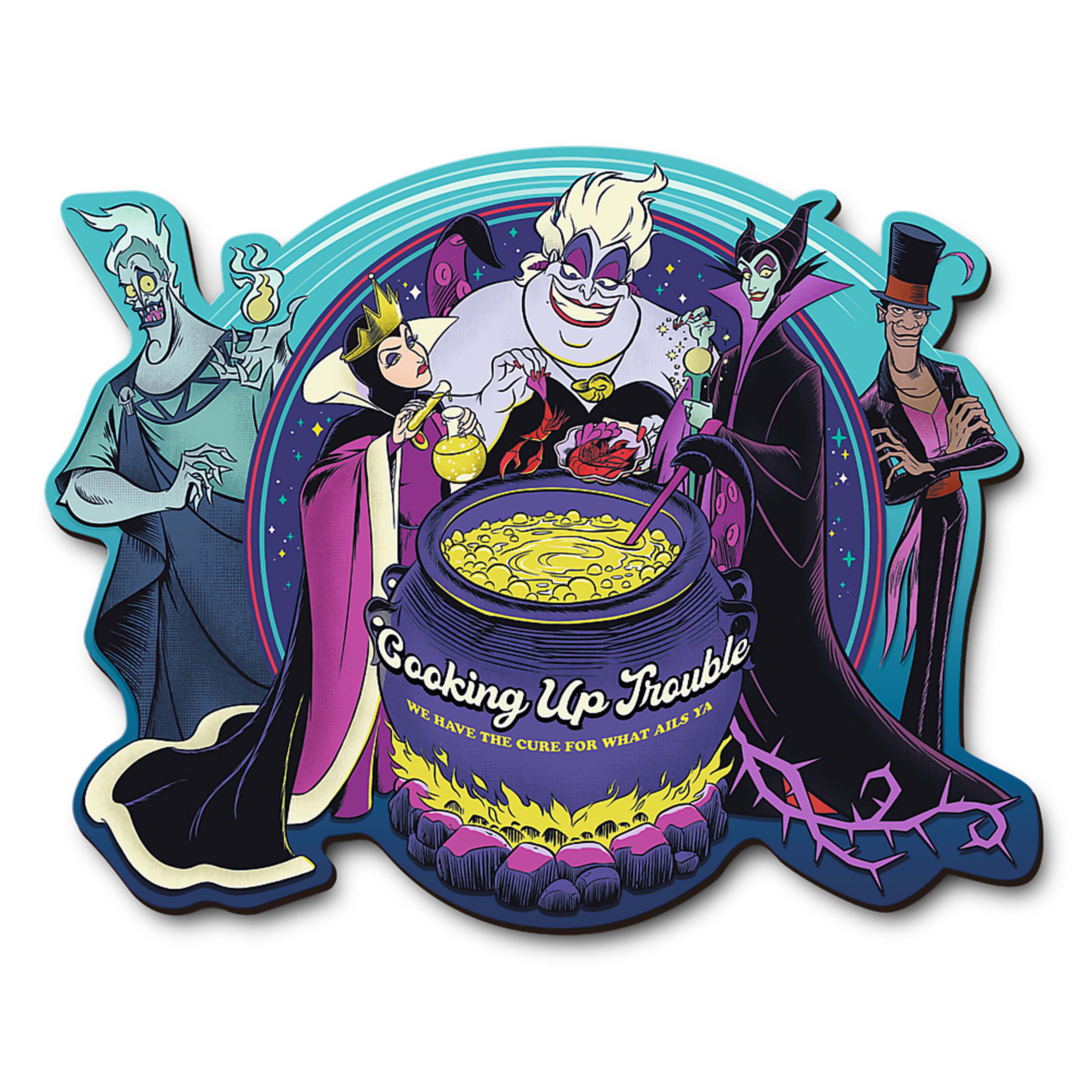 Trefl Wood Craft 500 +5 Piece Wooden Puzzle - Disney's Villains