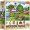 Trefl Wood Summer Haven 500 +1 Wooden Puzzle