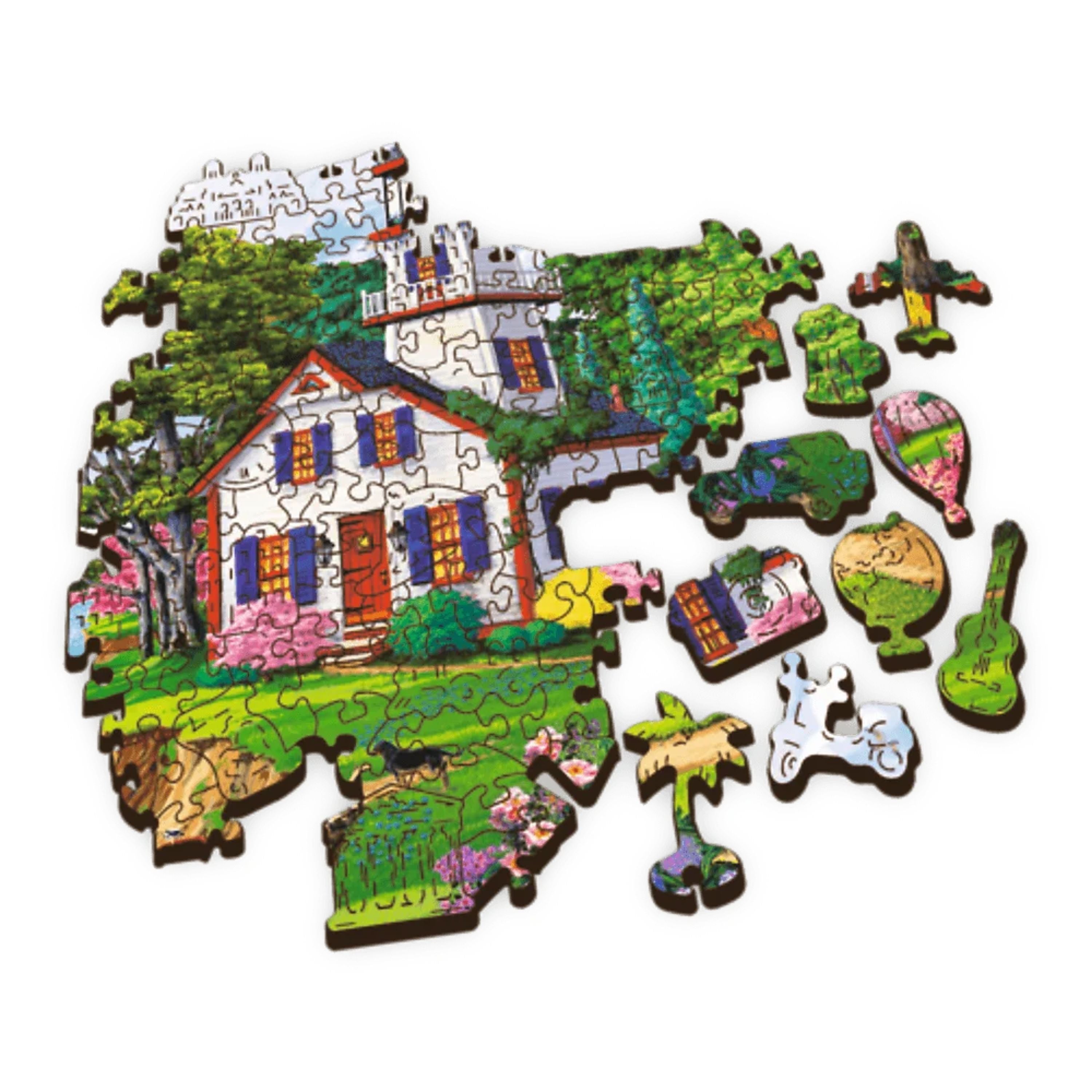 Trefl Wood Summer Haven 500 +1 Wooden Puzzle