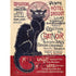 Trefl Wood Craft 200 Piece Wooden Puzzle - The Black Cat - Théophile Alexandre Steinlen