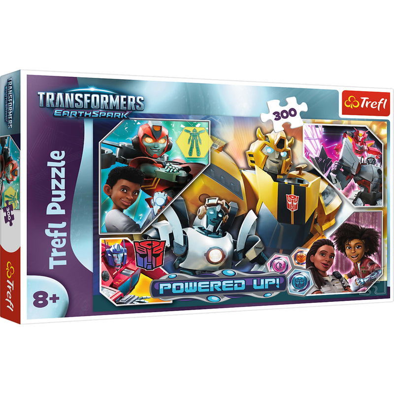 Trefl Red In the World of Transformers 300 Piece Puzzle