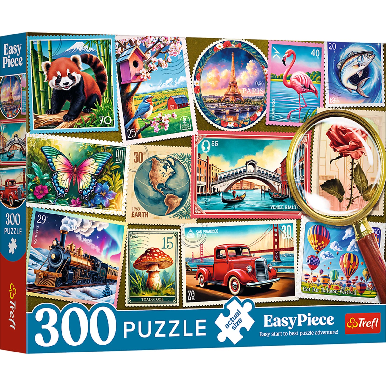 Trefl EasyPiece Postage Stamps 300 Piece Puzzle