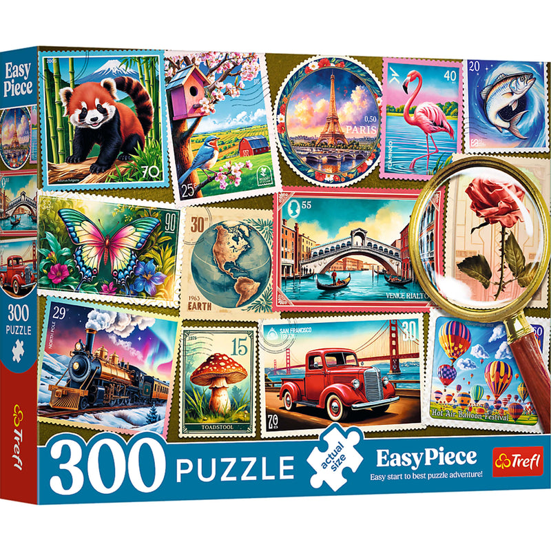 Trefl EasyPiece Postage Stamps 300 Piece Puzzle