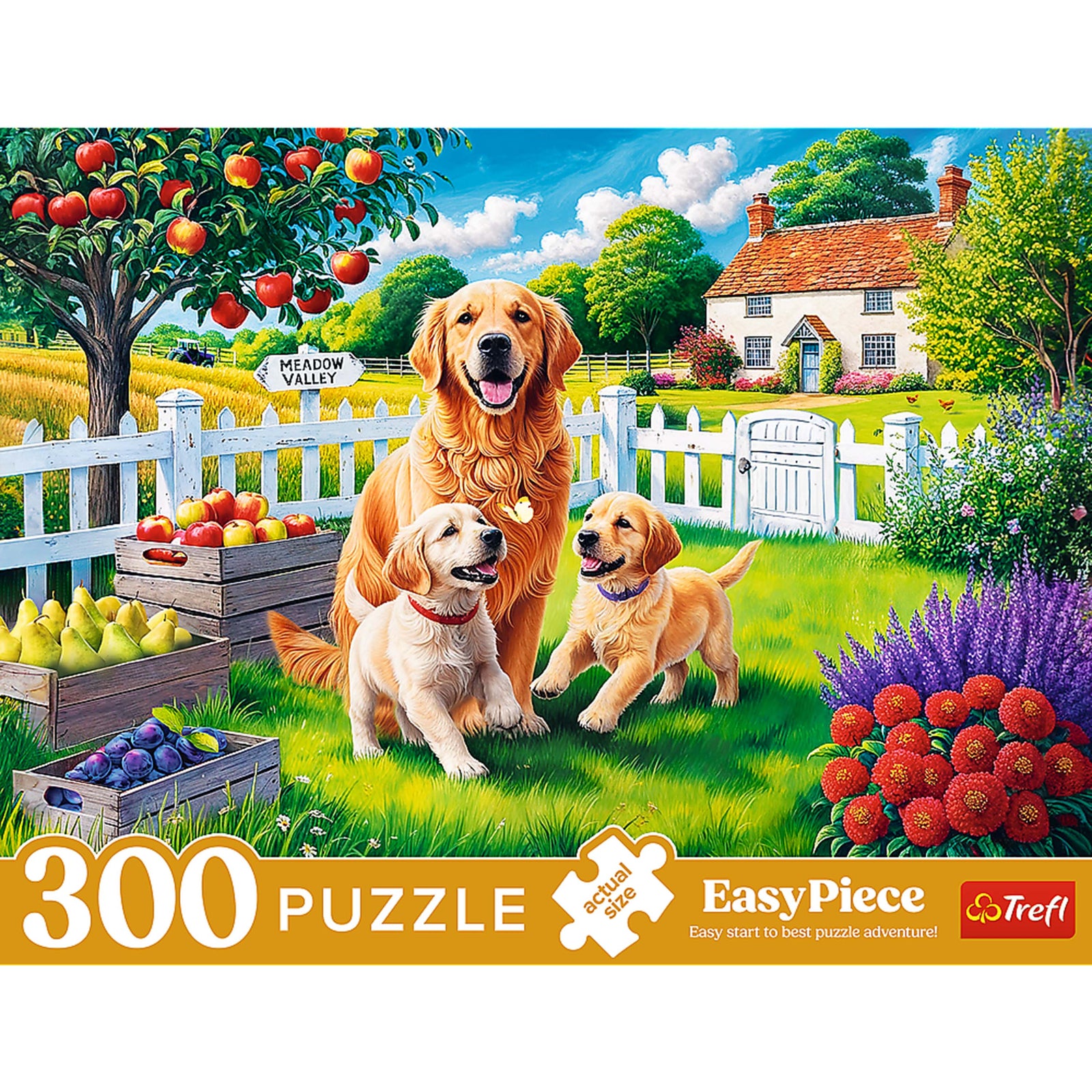 Trefl EasyPiece Dogs in the Countryside 300 Piece Puzzle