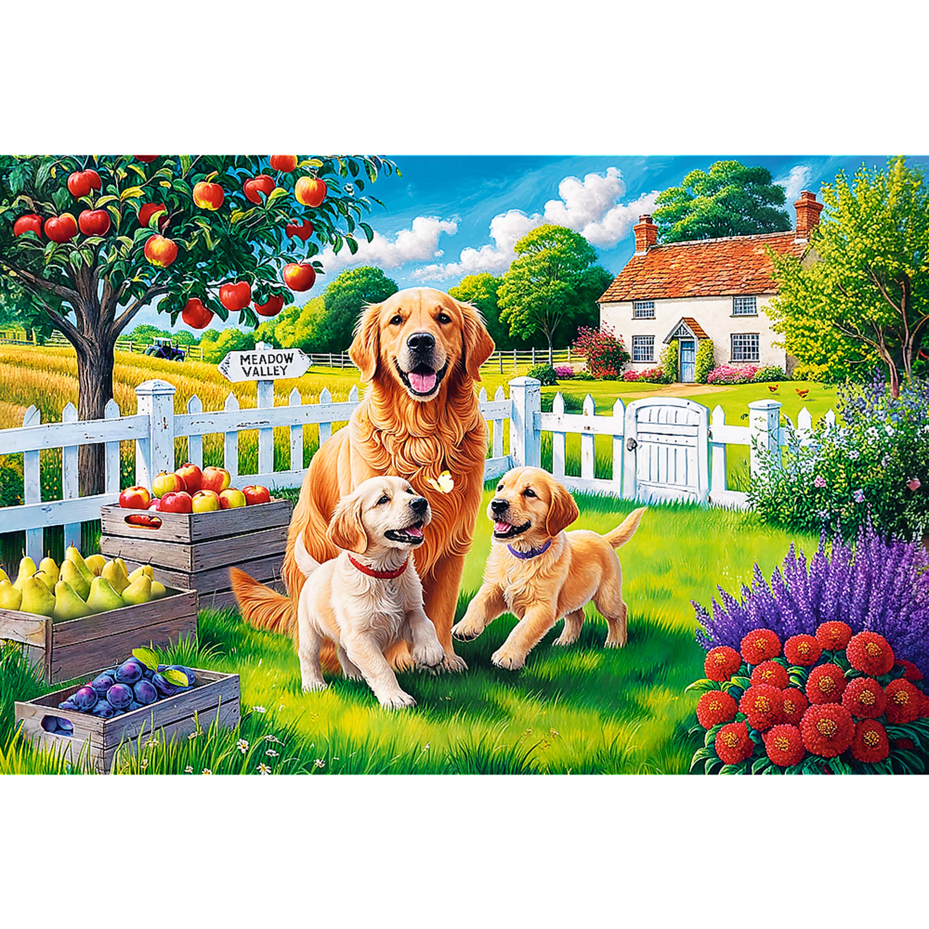 Trefl EasyPiece Dogs in the Countryside 300 Piece Puzzle