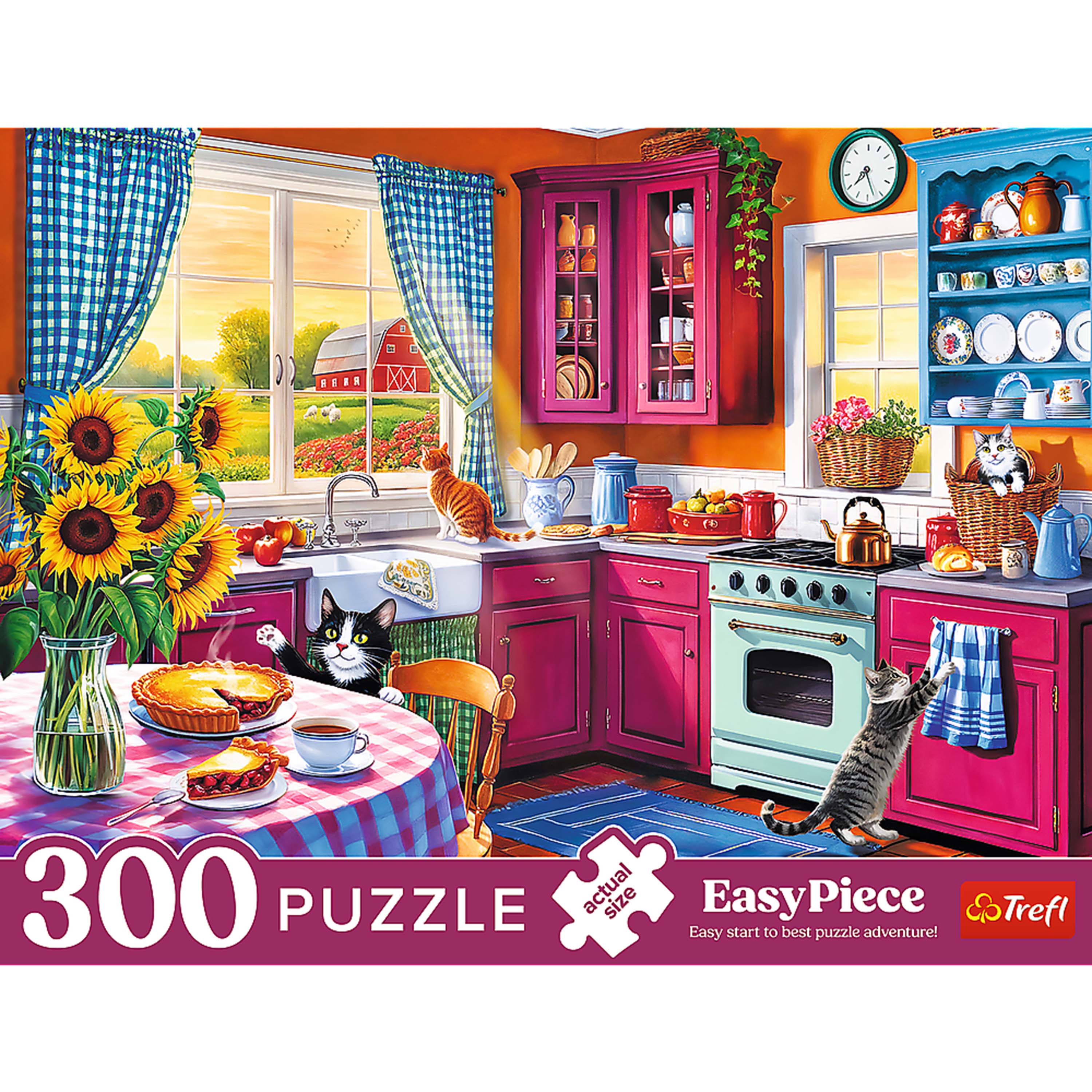 Trefl EasyPiece Morning in the Kitchen 300 Piece Puzzle