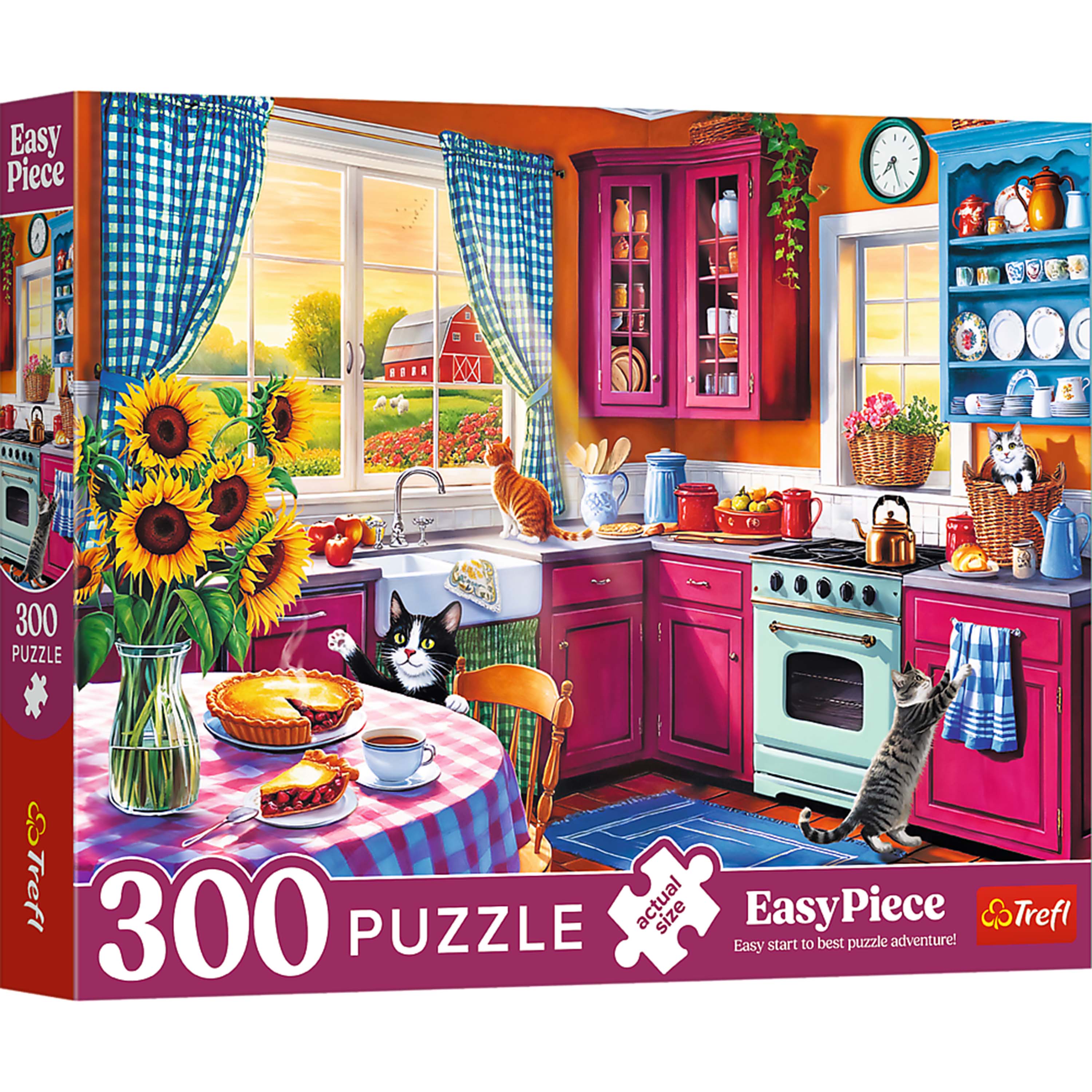 Trefl EasyPiece Morning in the Kitchen 300 Piece Puzzle