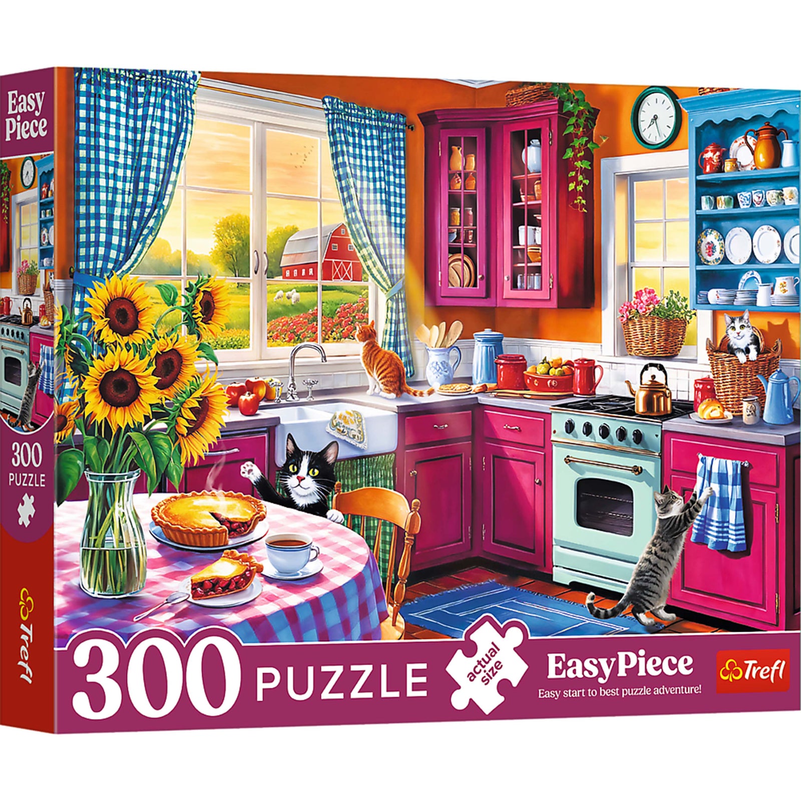 Trefl EasyPiece Morning in the Kitchen 300 Piece Puzzle