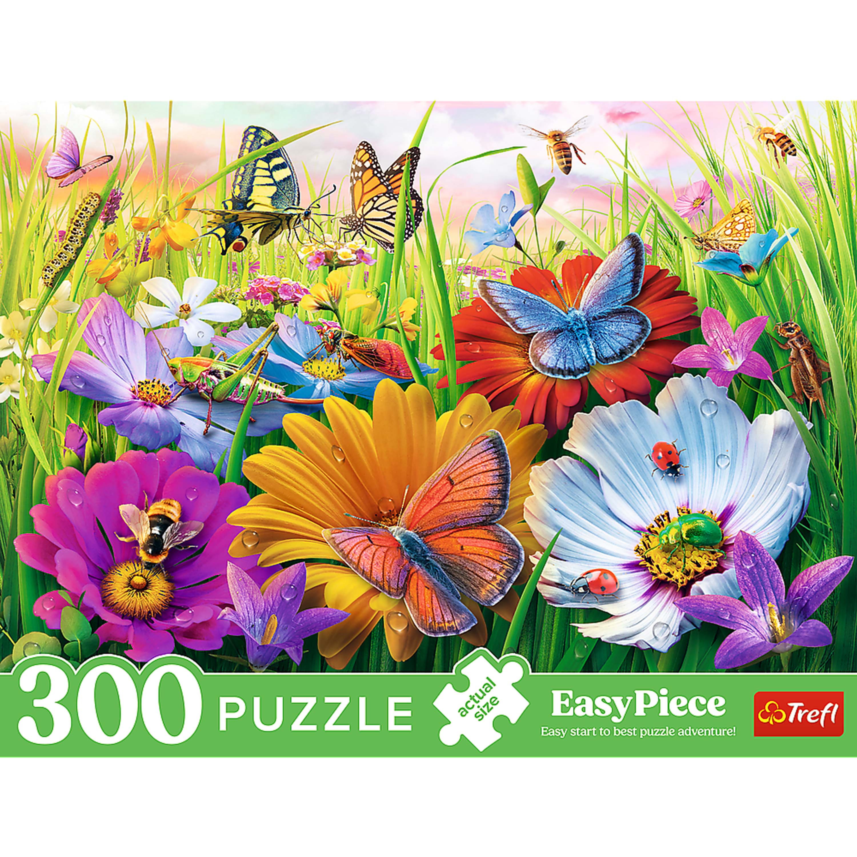 Trefl EasyPiece Insects in the Meadow 300 Piece Puzzle