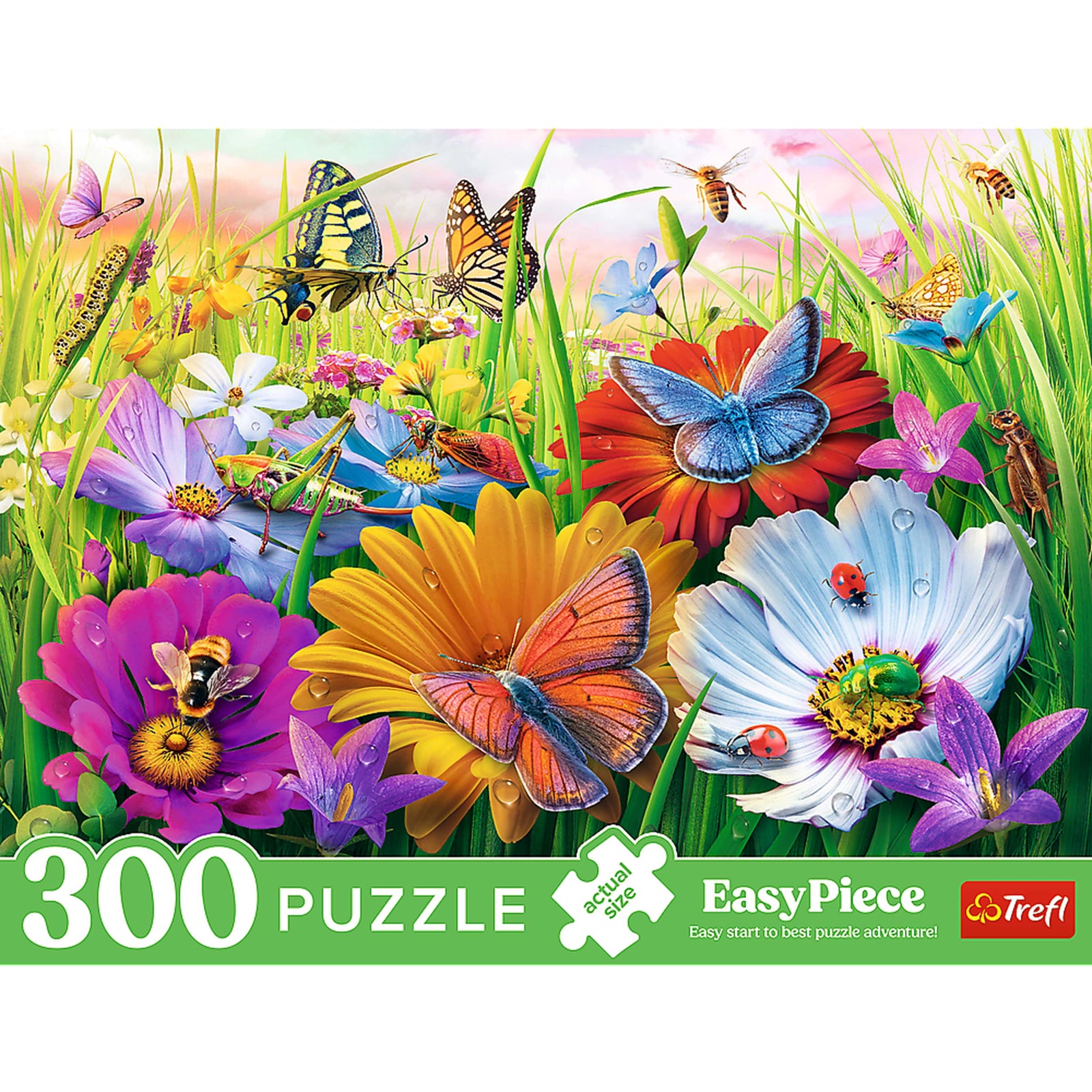 Trefl EasyPiece Insects in the Meadow 300 Piece Puzzle