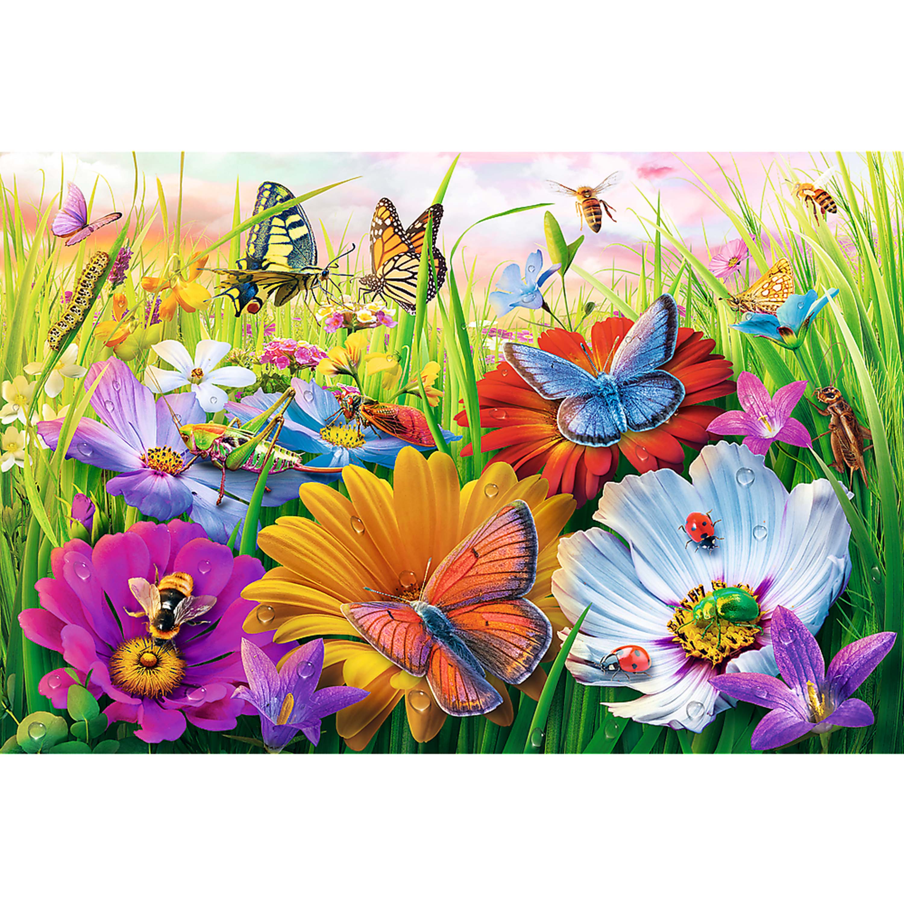 Trefl EasyPiece Insects in the Meadow 300 Piece Puzzle