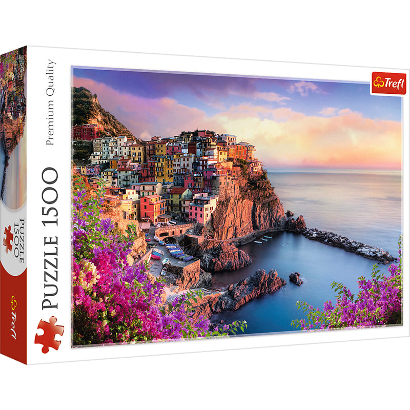 Trefl Red View of Manarola 1500 Piece Puzzle