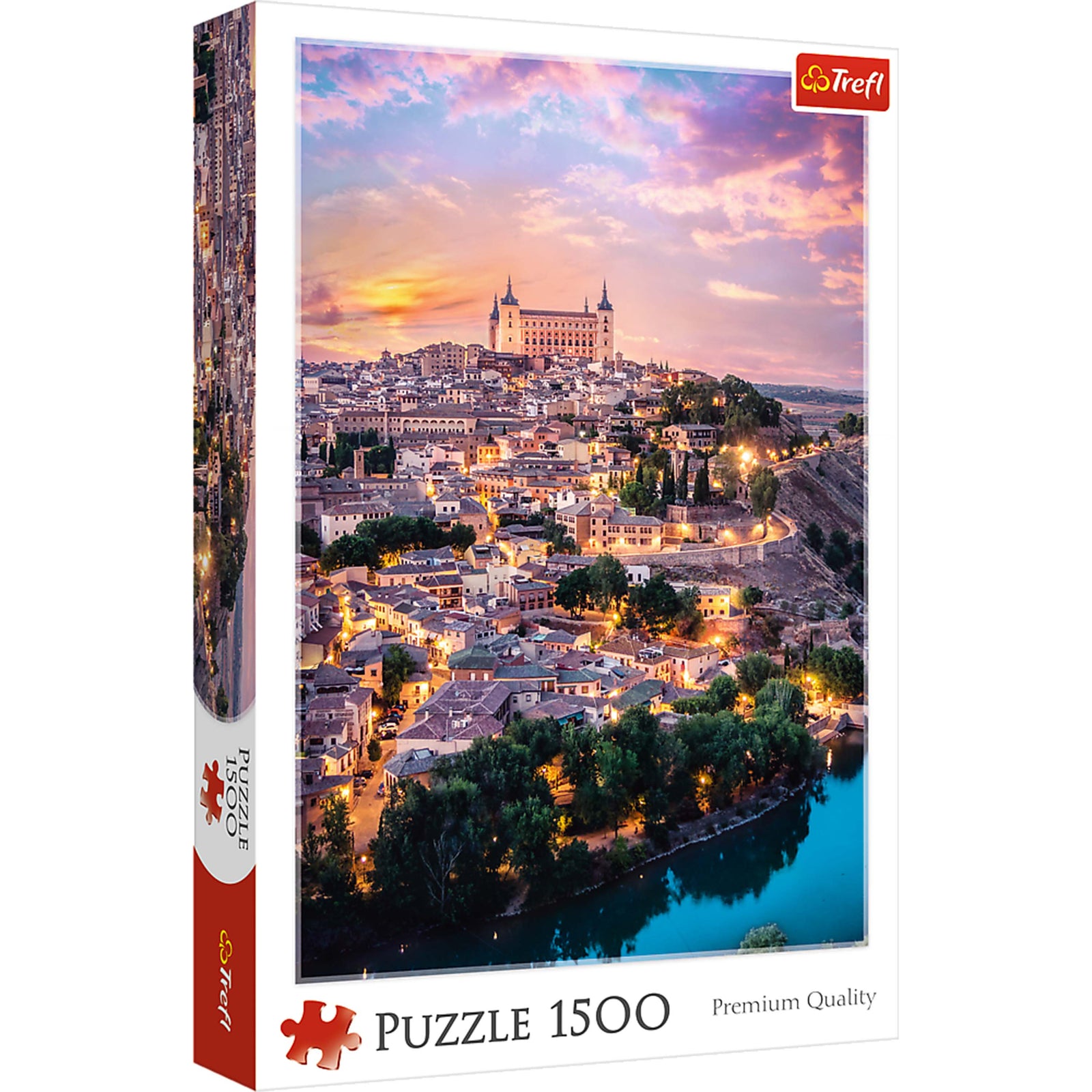 Trefl Red 1500 Piece Puzzle - Toledo, Spain / Trefl