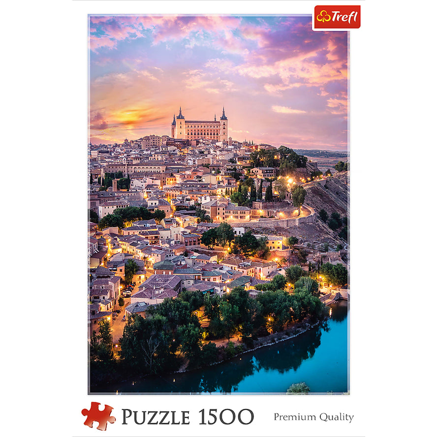 Trefl Red 1500 Piece Puzzle - Toledo, Spain / Trefl