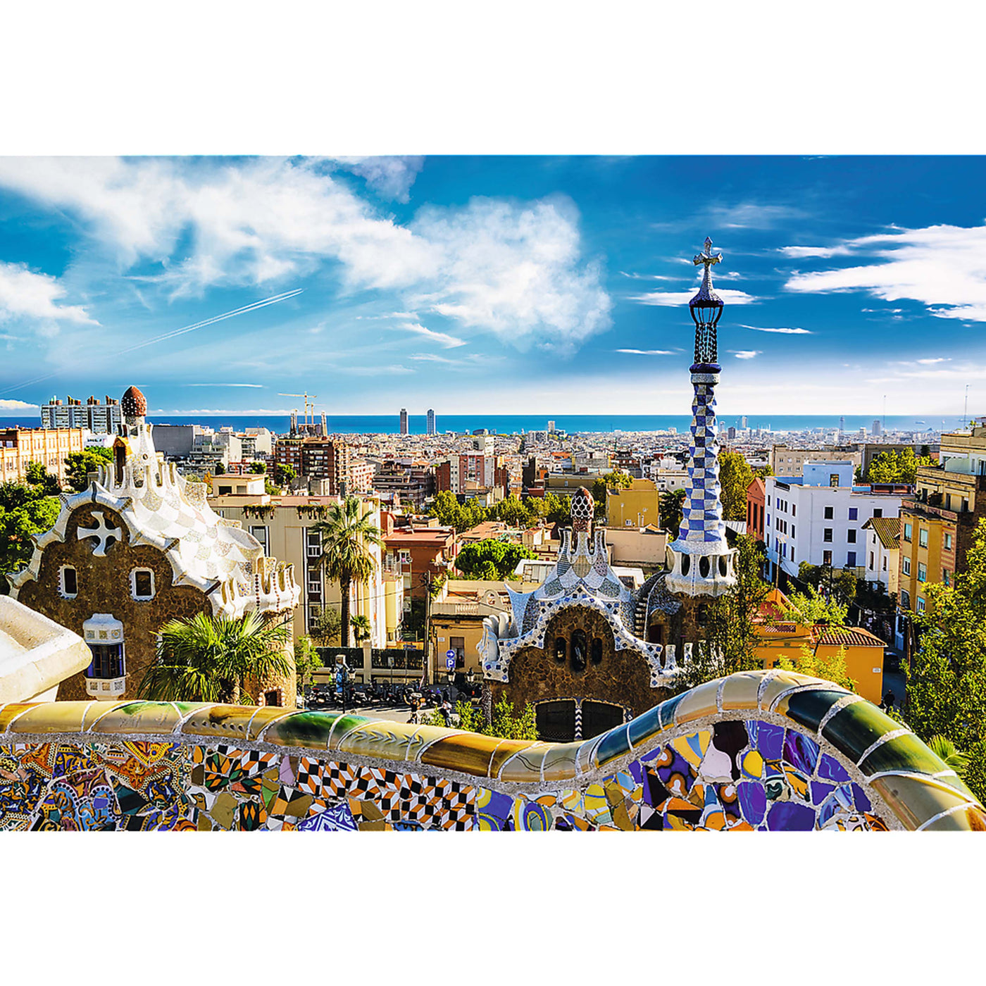 Trefl Red Park Güell, Barcelona 1500 Piece Puzzle