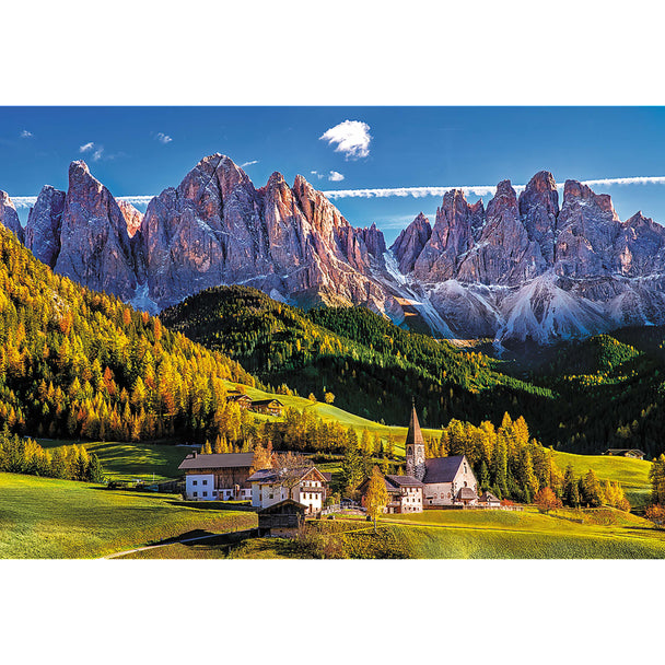 Trefl Red 1500 Piece Puzzle - Val di Funes valley, Dolomites, Italy