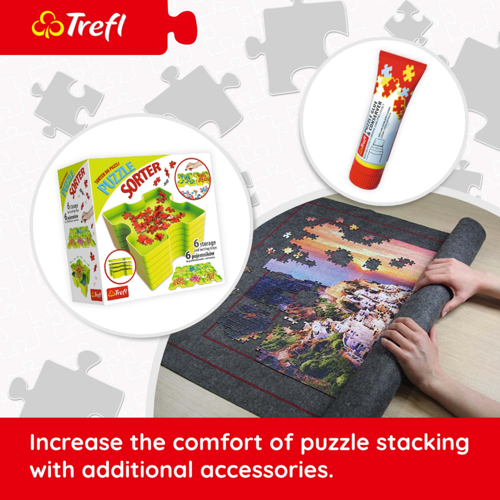 Trefl Red 1500 Piece Puzzle - In the vineyard