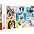 Trefl Red 1500 Piece Puzzle - Cute dogs