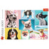 Trefl Red 1500 Piece Puzzle - Cute dogs