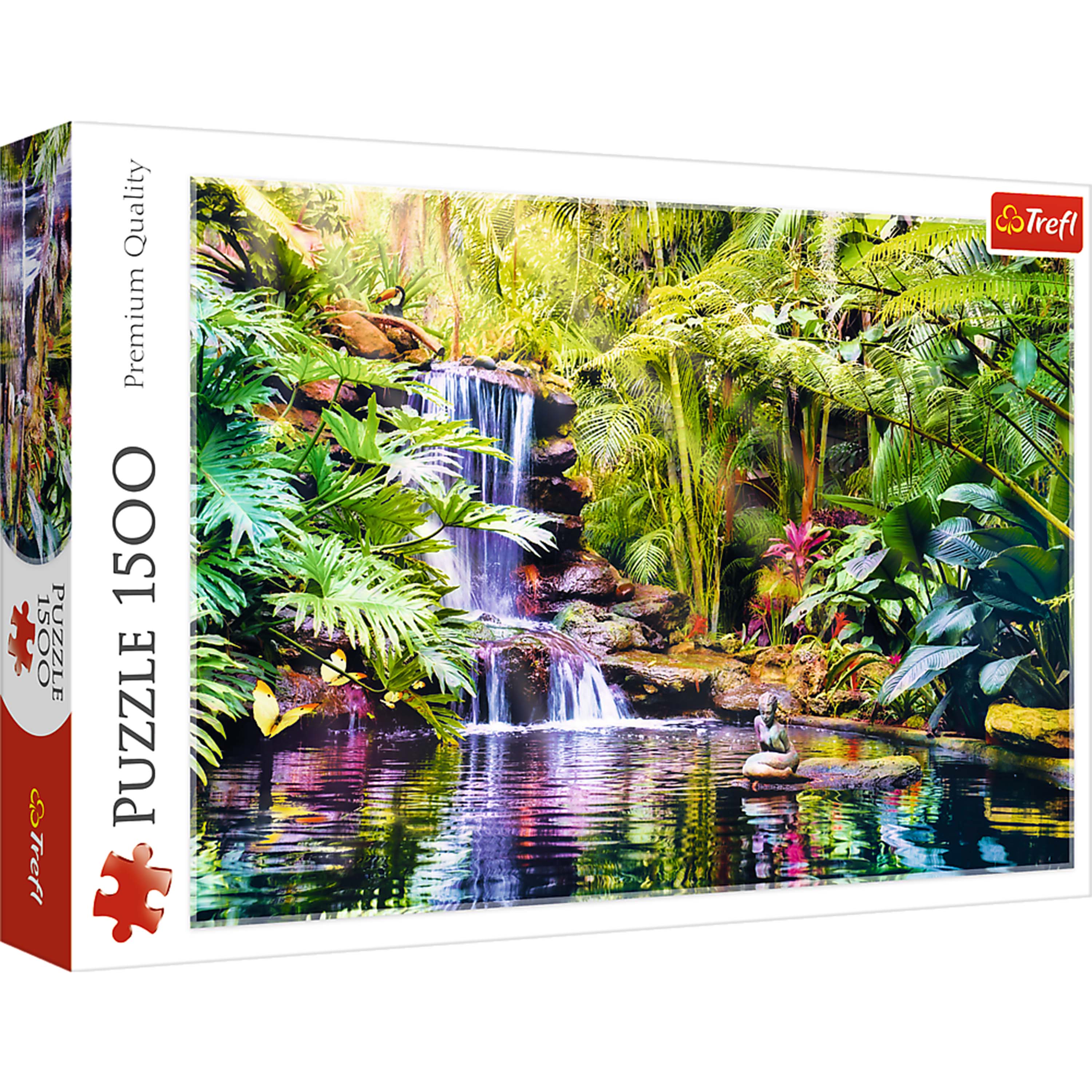 Trefl Red 1500 Piece Puzzle - Oasis of Calm