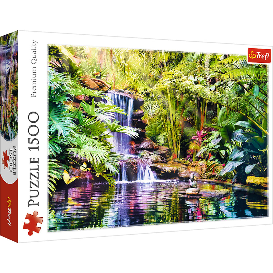 Trefl Red 1500 Piece Puzzle - Oasis of Calm