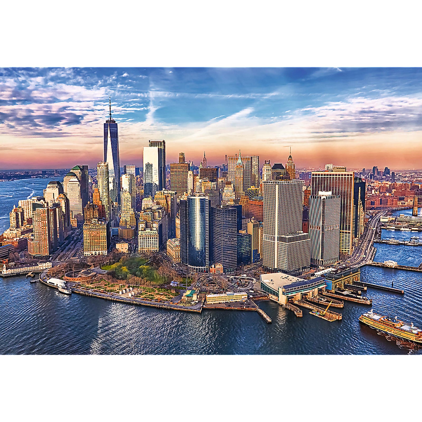 Trefl Prime 1500 Piece Puzzle - Cityscape: Manhattan, New York, USA